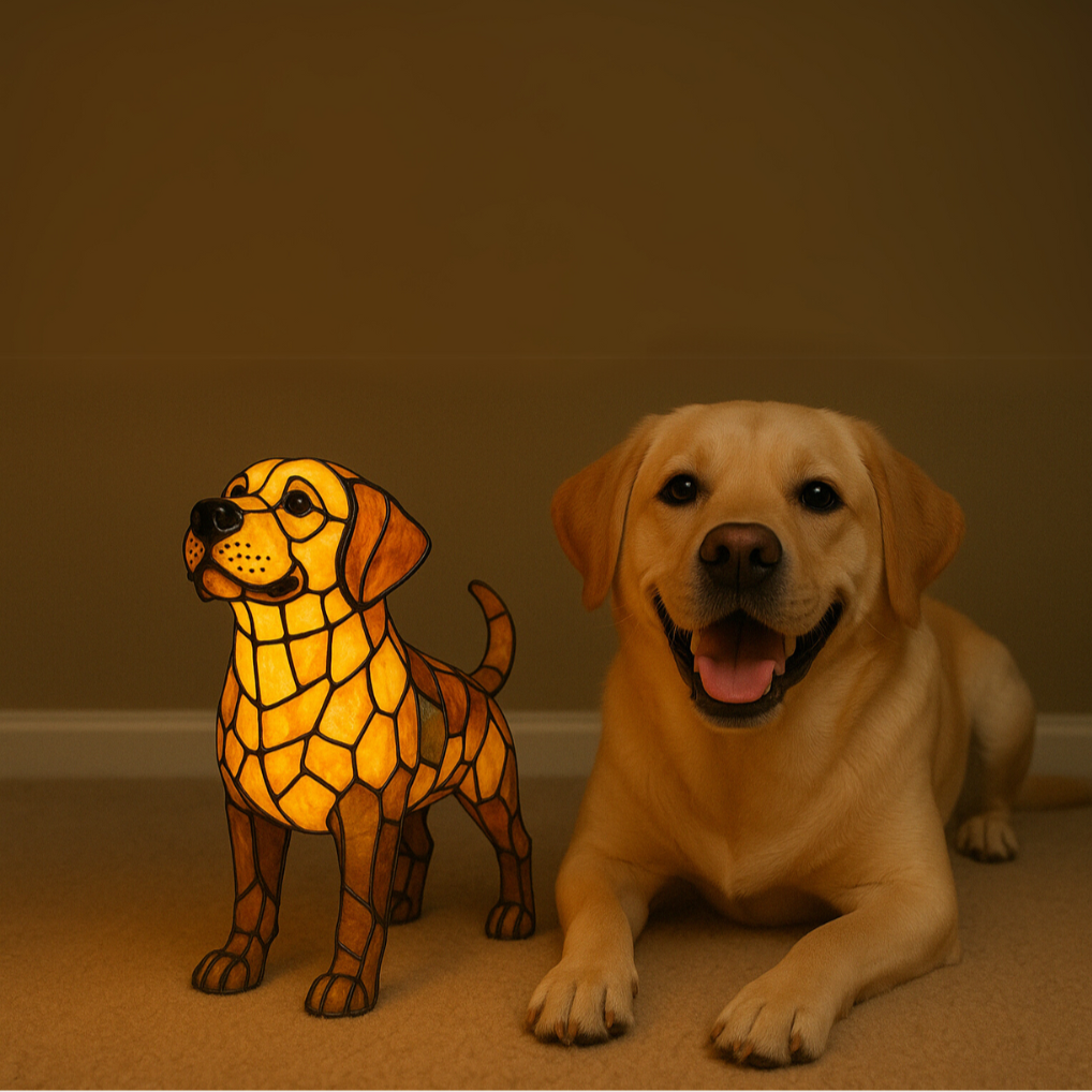 Labrador Glowing Lamp