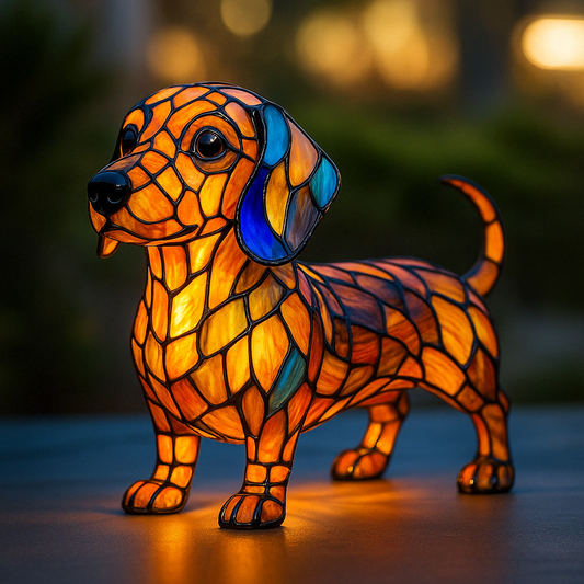 Dachshund Glowing Lamp