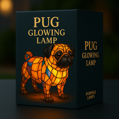 Pug Glowing Lamp