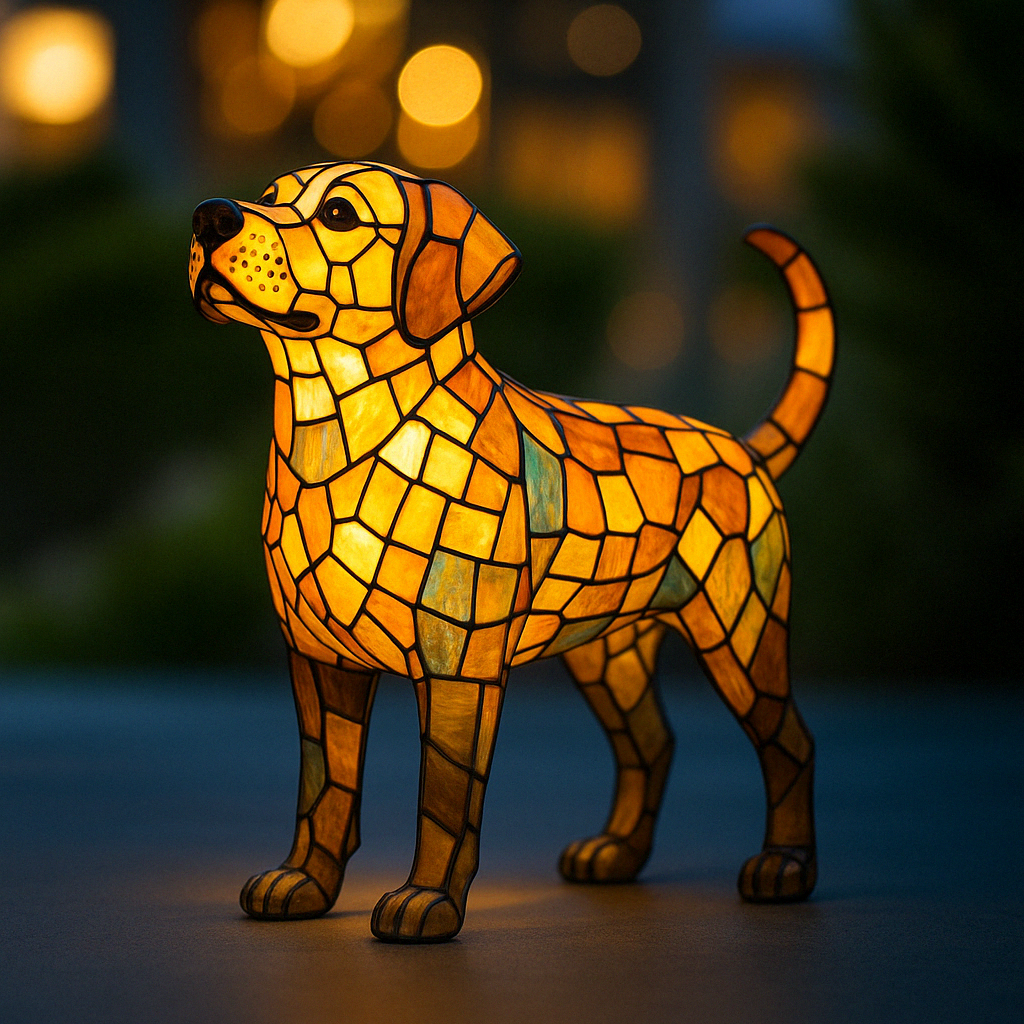 Labrador Glowing Lamp