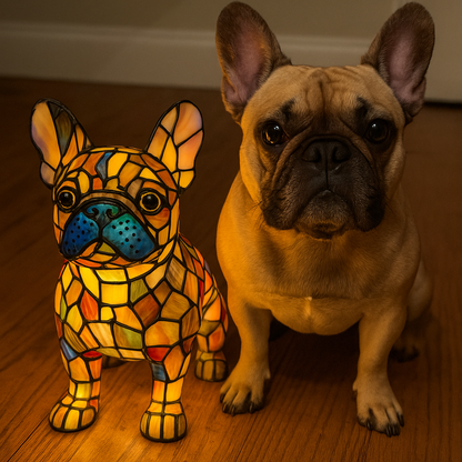 French Bulldog Glowing Lamp